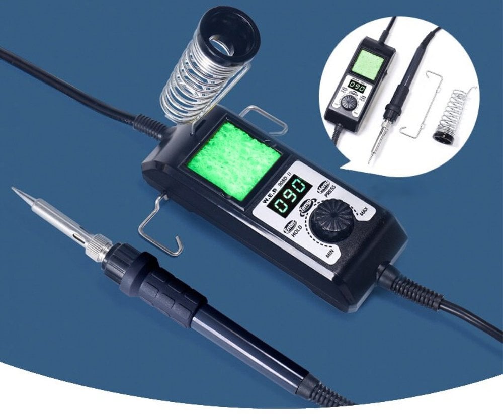 Wep 908D-II LED Dijital Ekranlı Havya İstasyonu