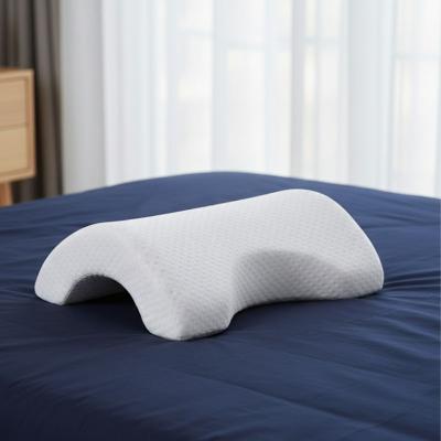 % 100 Visco Kavisli Ortopedik Yıkanabilir Kumaş Kılıflı Bel Boyun Bacak Ağrıları İçin Yastık