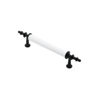 10 ADET BEYAZ - SİYAH BORU KULP 9.6CM