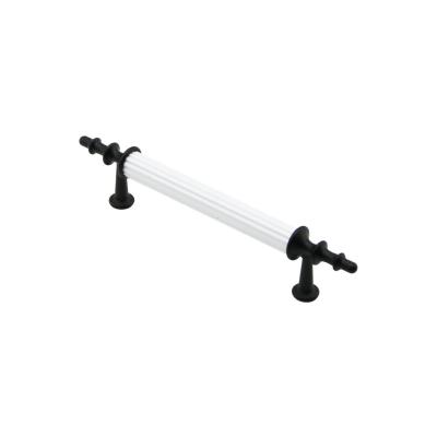 10 ADET BEYAZ - SİYAH BORU KULP 9.6CM