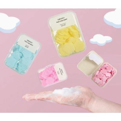 100 Yaprak Eriyen Mini Parfümlü Kağıt Sabun