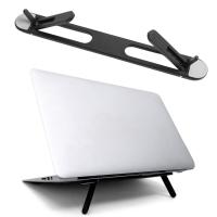 2 Kademeli Katlanabilir Laptop Standı – Kendiliğinden Güçlü Yapışkanlı, Ergonomik Tablet Yükseltici