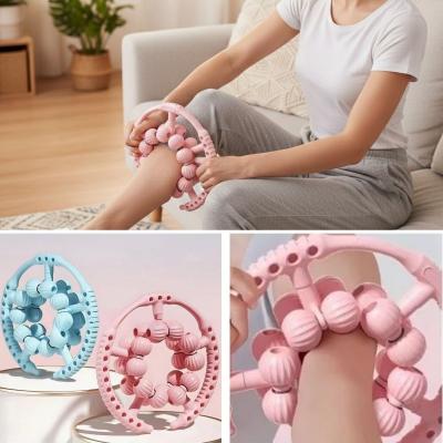 20 Tekerlekli Ayarlanabilir Bacak ve Kol Masaj Aleti ? 360° Tam Daire Derin Doku Kas ve Lenfatik Masaj Silindiri