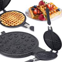 20CM GRANİT DÖKÜM WAFFLE TAVA BAKALİT SAP