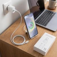 25W Hızlı Şarj Adaptörü USB-C to Type-C Kablolu – PD Destekli, Süper Hızlı Şarj Cihazı