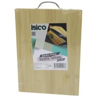 26X36 X 1.7CM LUX AHŞAP BAMBU KESİM PANOSU - KESME TAHTASI METAL KULPLU