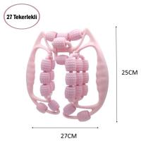 27 Tekerlekli Lenfatik Masaj Roller – Selülit Giderici, Cilt Sıkılaştırıcı, Bacak Kol Sırt Masaj Aleti