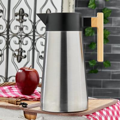 2LT BAMBU SAP ÇELİK TERMOS INOX SERİSİ 12 SAAT SICAK - 24 SAAT SOĞUK ÇİFT CONTALI KAPAK