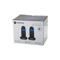 2PCS SİYAH DİJİTAL KABLOSUZ - TELSİZ TELEFON ARAYAN NO GÖRME 50 HAFIZA C-1002CB