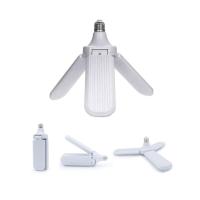3 KOLLU PERVANE MODELİ BEYAZ LED LAMBA AMPUL 24W - E27