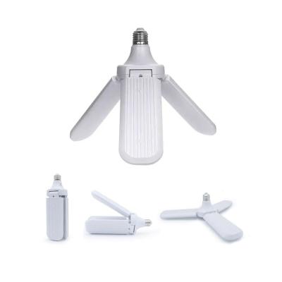 3 KOLLU PERVANE MODELİ BEYAZ LED LAMBA AMPUL 24W - E27