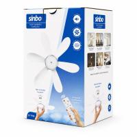 3 LED AYDINLATMALI - SESSİZ ÇALIŞMA 6 KANAT - KUMANDA TAVAN VANTİLATÖR SF-7708