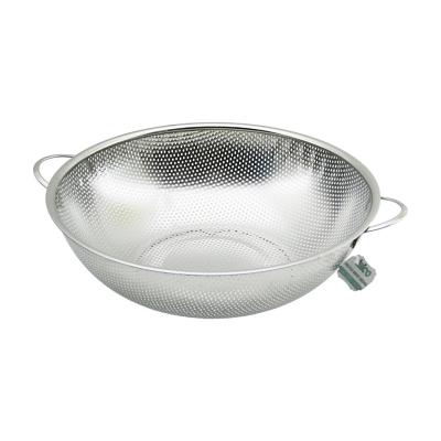 31CM  METAL KULPLU  ÇELİK SEPET SÜZGEÇ İNCE TEL AYAKLI