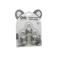 3PCS KOALA ASKI ŞEFFAF ASKI YAPIŞKANLI MONTAJ