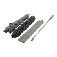 3PCS PÜSKÜL- MAKARNA- DÜZ TOZ ALMA SET ESNEK BAŞLI-43CM  UZAYAN SAPLI=43-205CM BRKT-910200