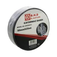 50MM X 25MT KAYDIRMAZ SİYAH BANT