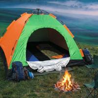 6 Kişilik Otomatik Kurulum Kamp Çadırı – Outdoor Aile, Doğa, Suya Dayanıklı Hızlı Kurulum Çadır 220x250x160 cm