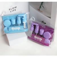 6 Parça Renkli Kapaklı Seyahat İçin Boş Şişe Seti