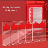 60 Parça Kolay Açılır Güçlü Çift Taraflı Bant 18mm*50mm