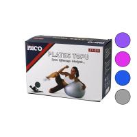 60CM PLATES TOPU RENKLİ - ÇİZGİ DESENLİ PLASTİK KUTULU AMBALAJ