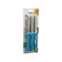 6PCS  MEYVE  BIÇAK  RENKLİ PLASTİK SAPLI