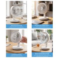 BEYAZ 12 INC EV - OFİS KOMPAKT - SESSİZ - İKİ KADEME MASAÜSTÜ VANTİLATÖR SF-7703