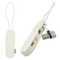 BEYAZ 3İN1 (TYPE C- LİGHTNİNG- MİCRO USB) MANYETİK UÇ TAŞINABİLİR ŞARJ KABLOSU