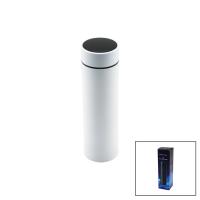 BEYAZ LED DERECE GÖSTERGELİ   304-ÇELİK  TERMOS  500ML  FİLTRELİ 12 SAAT SICAK - SOĞUK TUTMA