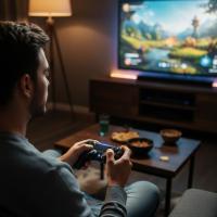 Bluetooth Kablosuz Gamepad – Ergonomik Tutuş, Hassas Analog Joystick, PC &amp; Mobil Uyumlu Oyun Kolu