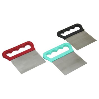 Çelik Hamur Kesici Kazıyıcı Pasta Kek Dekorasyon Spatula Aleti
