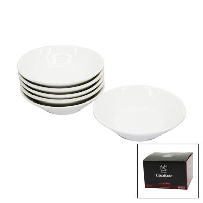 CKR-4144 6 PARÇA  PORSELEN ÇAY TABAK