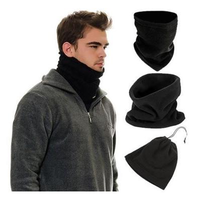 Çok Fonksiyonlu Unisex Terletmez Kumaş İpli Polar Bere Boyunluk