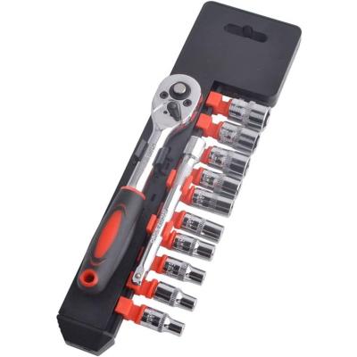 CR-V SOCKET SET 12 PARÇA  1/2 inç  VAKUMLU LOKMA SETİ