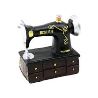 DİKİŞ MAKİNESİ VİNTAGE DEKORATİF BİBLO 20X15X8.5CM REÇİNE