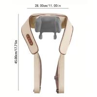 Elektrikli Boyun ve Sırt Masaj Aleti Kablosuz Boyun ve Omuz Yoğurma Masaj Yastığı