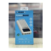 Enerx ENR-P20DC 20000 mAh 2.1 Amper Dahili Kablolu Powerbank Siyah