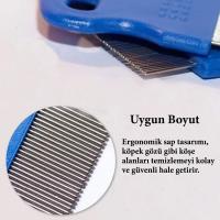 Evcil Hayvan Kedi Köpek Pire Tarağı ve Köpek Gözyaşı Lekesi Tarağı