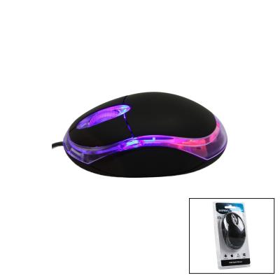 EVEREST KM-6809  KABLOLU USB - IŞIKLI  SİYAH OPTİK MOUSE  1200 DPI   VAKUMLU AMBALAJ  110CM KABLO