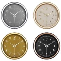 GALAXY PREMİUM  1975-FG-AC-TA-KR SERİSİ  DUVAR SAATİ  KASA=SİYAH-İ.YEŞİL-GOLD-FÜME ÇERÇEVE:BAKIR-GOLD-KREM-GRİ - 37 CM - HERHANGİ BİR RENK GÖNDERİLİR