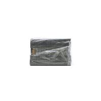 GRİ 2 BOY OVAL BAMBU KENAR ORGANİZER SEPET AHŞAP ALTLIK - BEZLİ 21X14-25X16CM
