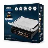 IZGARA VE TOST MAKİNES İ 4 DİLİM YAPIŞMAZ YÜZEY DOKUNMATİK DİJİTAL EKRAN - 2000W SSM-2597