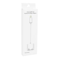 J-008 / RC-13 IPHONE LIGHTNING ŞARJ VE KULAKLIK ÇEVİRİCİ KABLO ADAPTÖR