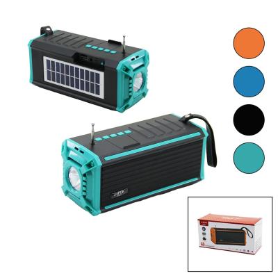 J-İPOK P-520 HASUBA HS-293 FENERLİ SOLAR PANELLİ - USB ŞARJLI BLUETOOTH FM RADYO MP3 USB - TF PLAYER 8W
