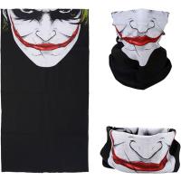 Joker Desenli Çok Amaçlı Buff – Yüz, Boyun ve Bandana Maskesi 5 No