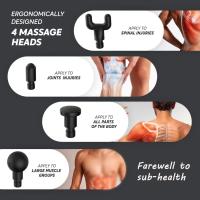 Kablosuz Adaptörlü Masaj Tabancası – Şarjlı Masaj Tabancası KH-320