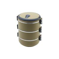 KAHVERENGİ 3LÜ SEFER TASI SAKLAMA KABI 1.8LT