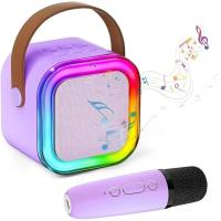 Karaoke Mikrofon Hoparlör Seti Mini