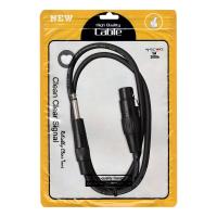 LD379 XLR CANON DİŞİ + 6.3MM MONO ERKEK 1 METRE KABLO