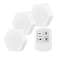 LEDLİ UZAKTAN KUMANDALI ÜÇLÜ TEZGAH ALTI AYDINLATMA