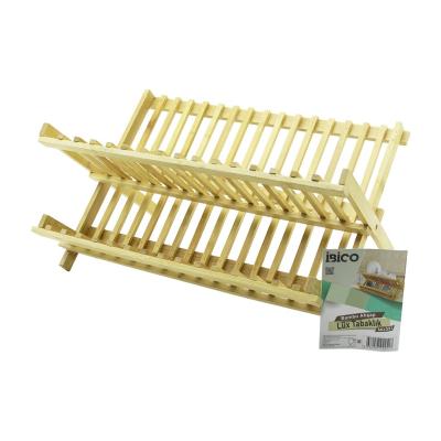 LÜX AHŞAP BAMBU BULAŞIK - TABAKLIK TEZGAH ÜSTÜ 46X33CM